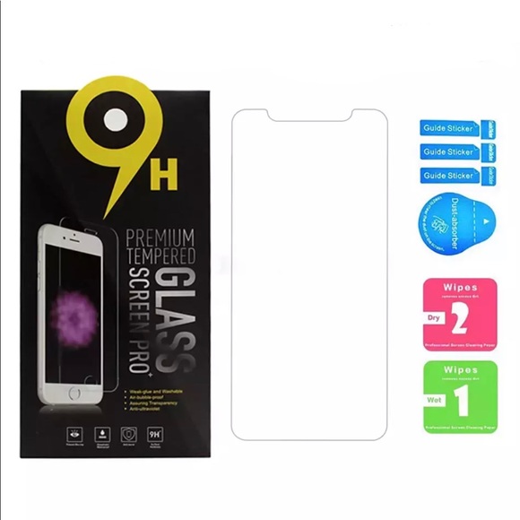 iPhone XR Tempered Glass Screen Protector 3 Pack - Picture 2 of 8